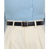 ブラック | ベルト レディース 細 | ninon