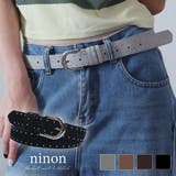 ベルト レディース 太 | ninon | 詳細画像1