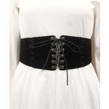 ブラック | ウエストベルト ベルト レディース | ninon