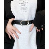 オーバル/SV | ベルト レディース メンズ | ninon