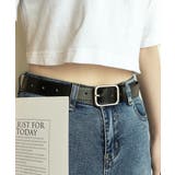 スクエア/SV | ベルト レディース メンズ | ninon