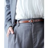 ブラウン | ベルト レディース ジーンズ | ninon