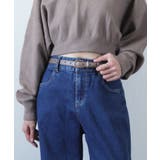 アッシュブラウン | ベルト レディース 牛革 | ninon