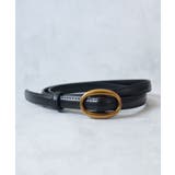 ブラック/GD | ベルト レディース 穴なし | ninon