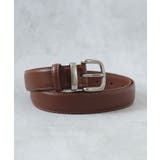 ブラウン/SL | ベルト レディース 牛革 | ninon