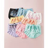 パステル | 綿１００％ レースがおなかにあたりにくい深ばき丈ショーツ８枚組 | nissen