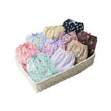 北欧柄 | 綿１００％プリント ゴムが肌側にあたらないショーツ１０枚組 | nissen