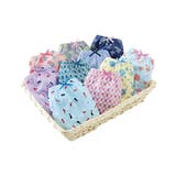 和柄 | 綿１００％プリント ゴムが肌側にあたらない深ばき丈ショーツ１０枚組 | nissen