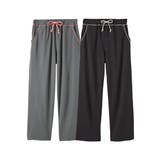 黒+チャコール | パジャマ ルームウェア 大きいサイズ | nissen