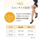ストッキング タイツ 大きいサイズ | nissen | 詳細画像7 