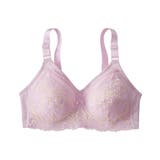 ピンク系 | ニッセン ノンワイヤー安定ブラジャー | nissen