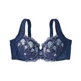 ネイビー | Ｋの補正でバストをきれいに見せるブラジャー（Kの補正）（トリンプ） | nissen