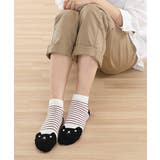 親子で楽しい♪にゃんこなショートソックス7足組 | nissen | 詳細画像2 