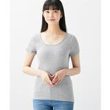 (3L-6L)綿100%半袖インナー3枚組 | nissen | 詳細画像8