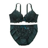 グリーン | ブラショーツセット カラーランジェリー ブラジャー | nissen