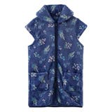 ネイビー系花柄 | パジャマ ルームウェア 4L | nissen