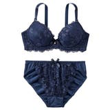 ネイビー | ブラショーツセット ニッセン カラーランジェリー | nissen