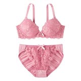 ピンク | ブラショーツセット ニッセン カラーランジェリー | nissen