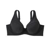 黒 | ブラジャー 素肌にやさしい 綿混 | nissen