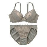 グレー | ブラショーツセット ニッセン ヌーディカラー | nissen