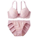 グレイッシュピンク | ブラショーツセット 大きいサイズ ニッセン | nissen