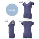 接触冷感 吸汗速乾フレンチ袖インナー3枚組 | nissen | 詳細画像9