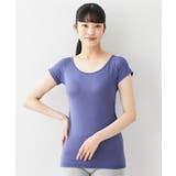 接触冷感 吸汗速乾フレンチ袖インナー3枚組 | nissen | 詳細画像14