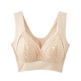 ベージュ | ブラジャー ヘム ノンワイヤーブラジャー | nissen