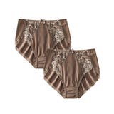 ブラウン系 | ショーツ 大きいサイズ 深ばき丈 | nissen