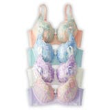 4枚組(ペールカラー) | ブラジャー 大きいサイズ 花柄 | nissen