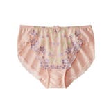 ヌーディーピンク(わす | やや深ばき丈編レースコーディネートショーツ（わすれな草柄）（トリンプ）（n，FU… | nissen