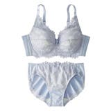 ソフトサックス | ノンワイヤーフルカップブラジャーショーツセット(トリンプ)(n,FULLRE) | nissen