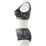 ボタニカルプリント ハーフトップブラジャーショーツセット | nissen | 詳細画像4