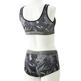 ボタニカルプリント ハーフトップブラジャーショーツセット | nissen | 詳細画像5