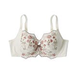 オフホワイト | スリムパネルキレイなシルエットつくるブラジャー(Xの補正)(トリンプ) | nissen