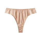 ベージュ | アウターにひびきにくいヘム仕様Tバックショーツ（トリンプ） | nissen