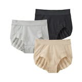 グレー+ベージュ+黒(改 | ショーツ ニッセン お腹 | nissen