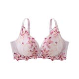 ピンク | Vにバストをひき寄せるブラジャー女性 下着 レディース | nissen
