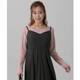 ピンク(スクエアネック) | トップス M L | nissen