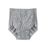 ライトグレー | 綿１００％ フライスレーシー深ばき丈ショーツ【1枚から買える！】 | nissen