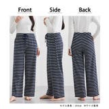 3L 4L 5L 6L 綿混スムースルームパンツ | nissen | 詳細画像4 