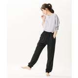 吸汗速乾 ジャージリラックス裾ゴムロングパンツ | nissen | 詳細画像8 