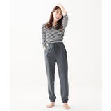 吸汗速乾 ジャージリラックス裾ゴムロングパンツ | nissen | 詳細画像9 