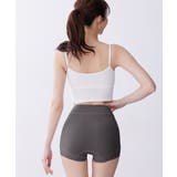 テンセルＴＭ繊維・綿混ストレッチお腹・脚口らくちん深ばき丈ショーツ４枚組 | nissen | 詳細画像19 