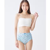 綿１００％プリント ゴムが肌側にあたらない深ばき丈ショーツ１０枚組 | nissen | 詳細画像16 