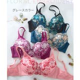 花柄刺しゅうフルカップブラジャー4枚組 | nissen | 詳細画像10