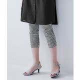 綿混 接触冷感裾シャーリング7分丈レギンス2枚組（UVカット） | nissen | 詳細画像14 