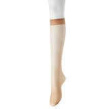 ベージュ1(つま先補強) | (22~25cm)丈夫で伝線しにくい足口ゆったりハイソックスストッキング9足組 | nissen