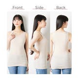 吸汗速乾 ロング丈綿混タンクトップ３枚組 | nissen | 詳細画像8 