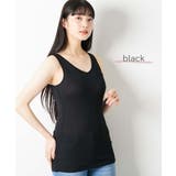 吸汗速乾 ロング丈綿混タンクトップ３枚組 | nissen | 詳細画像12 